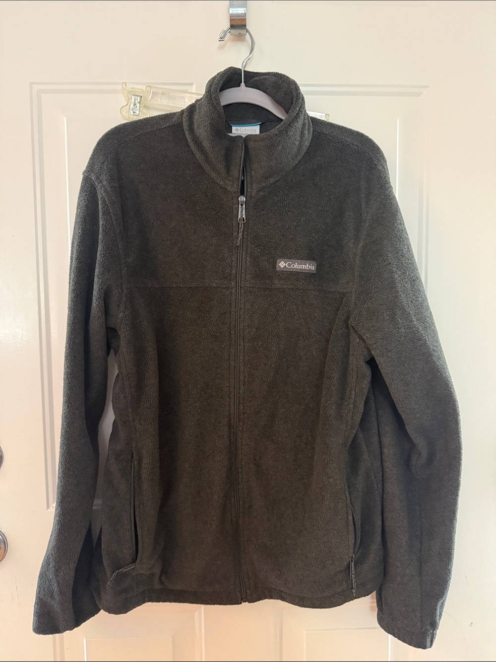 Columbia Men's Full-Zip Fleece Jacket - charcoal grey